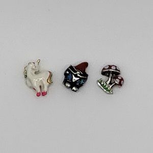Origami Owl Fairy Tale Unicorn Charm Set